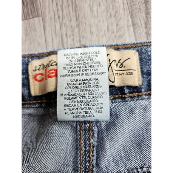 Just My Size JMS Womens Size 20W Short Classic Stretch Denim Blue Jeans - Picture 8 of 13